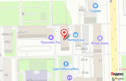 Компания Технодизайн-М на Первомайской на карте