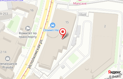 Банк Санкт-петербург, Дополнительный Офис Олимп на карте