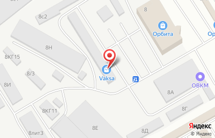 Колер-центр Vaksa на Свердловском тракте на карте