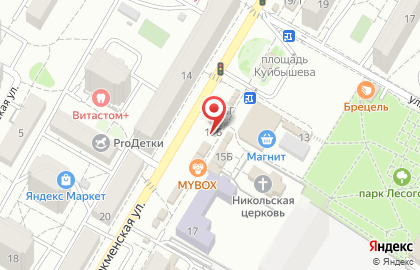 Центр микрофинансирования Экспресс-Деньги на Туркменской улице на карте