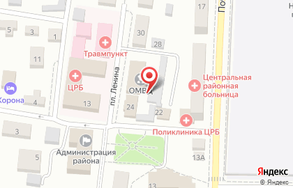 Отдел ГИБДД, МВД России по Рыбновскому району на карте