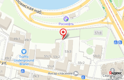 АЗС ТНК на Николоямской улице на карте