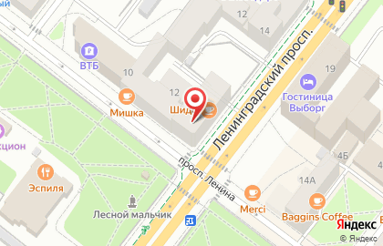 Книжный магазин Буквоед на карте