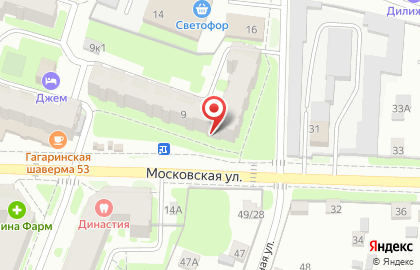Домофон Сервис на Московской улице на карте