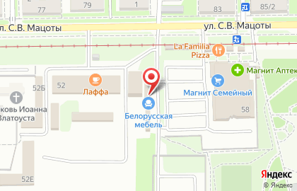 Салон белорусской мебели в Ростове-на-Дону на карте