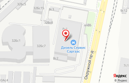 Сервисный центр Xiaomi в Окружном проезде на карте