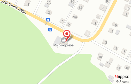 Корпорация Енисей в Дачном переулке на карте