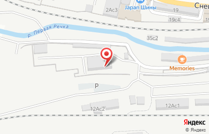 Компания Мегатранс в Первореченском районе на карте