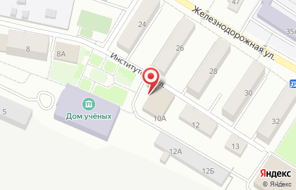 Универсам Пятёрочка на ​Институтской на карте