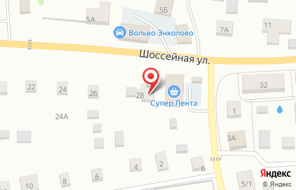 Цветочный магазин Milaflor на Шоссейной улице на карте