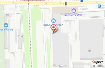Торговая компания КОРУНД СПб в Красногвардейском районе на карте