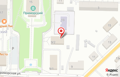 Агентство недвижимости Славянский Дом на Приморской улице на карте