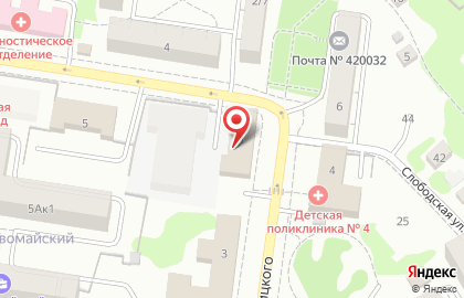 Компания юридических услуг Юристъ в Кировском районе на карте