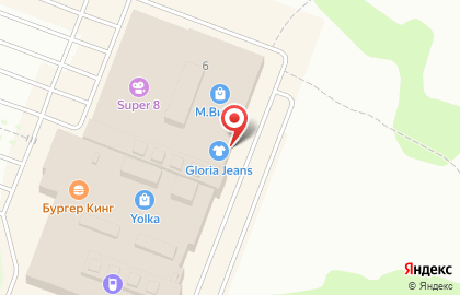 Магазин одежды Gloria Jeans на улице Кирова на карте