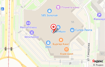 Магазин натуральной косметики Магия природы в Центральном районе на карте