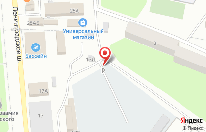 Шиномонтажная мастерская на Ленинградском шоссе, 17Б на карте