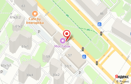 Салон оптики в Москве на карте