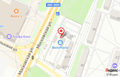 Сервисный центр iPhoneMania на Московской улице на карте