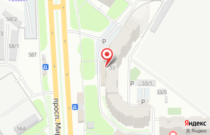 Супермаркет Ярче! на улице Мира на карте