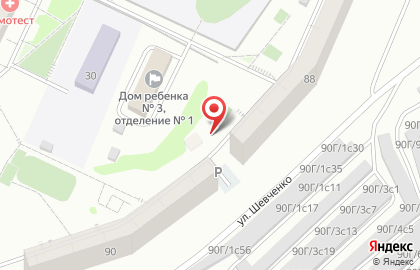 Продуктовый магазин в Красноярске на карте