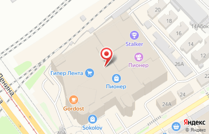 Интересный магазин в Октябрьском районе на карте