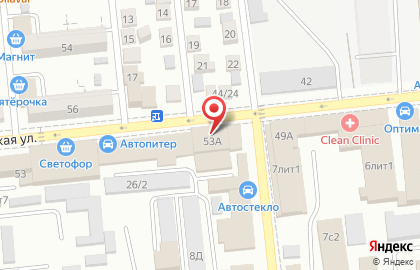 Магазин автозапчастей Автомоторс в Астрахани на карте