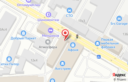 Салон мебели Мебель Москва на Железноводской улице на карте