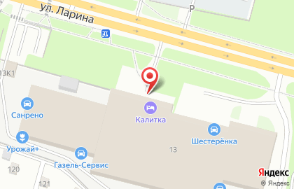 Мотель Калитка в Нижнем Новгороде на карте