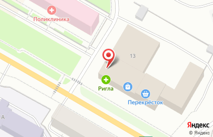 Аптека Ригла в Коле на карте