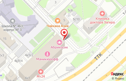 Центр поддержки бизнеса Унисервис в 1-м Автозаводском проезде, 4 к 1 на карте