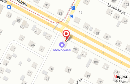 Торгово-производственная компания Мемориал в Орджоникидзевском районе на карте
