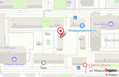 Калкароне на карте