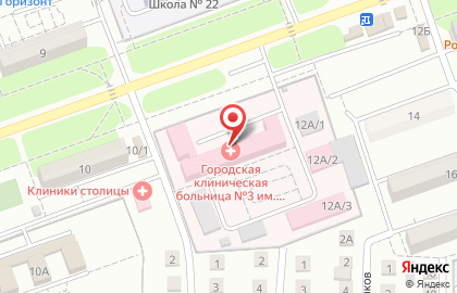 Банкомат Росбанк на проспекте Бумажников на карте