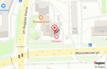 Магазин автозапчастей Автология на Московской улице, 185 на карте