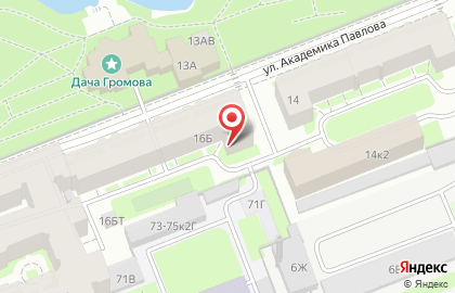 Компания Ковролин СПб на улице Академика Павлова на карте