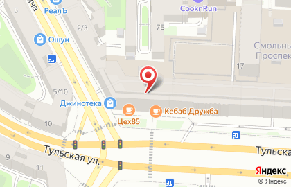 Аптека Ригла в Санкт-Петербурге на карте