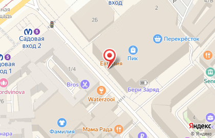 Автомат для печати фото Boft на метро Сенная Площадь на карте