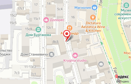 Представительство в г.Москве Интерфинанс Групп на карте