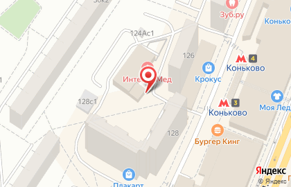 Автошкола Москва на карте