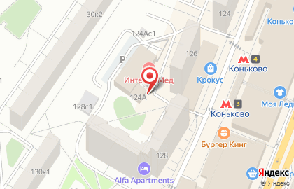 Автошкола Москва на карте