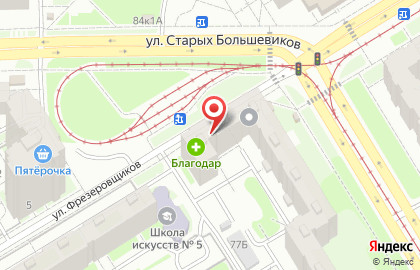 Продуктовый магазин Алкрай на карте