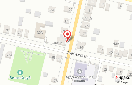 Продовольственный магазин Хлебный дом на карте