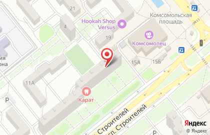 Агентство недвижимости Квартирный вопрос в Ростове-на-Дону на карте