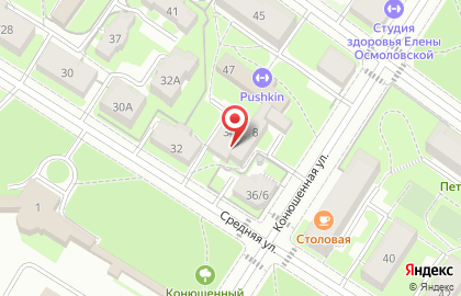 Вымпел, Пушкинский район на карте