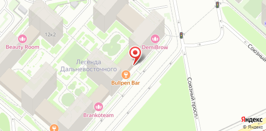 Ветеринарная клиника Косточка на Дальневосточном проспекте на карте