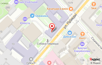 Национальная Дайв Лига (ndl) на карте