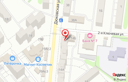 Продуктовый магазин Икар-маркет на Революционной улице на карте