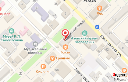 Магазин книг и канцелярских товаров Ростовкнига на Петровском бульваре на карте