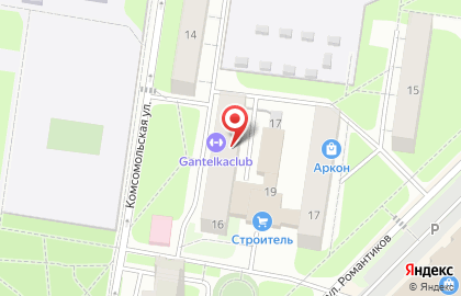 Книги на Комсомольской на карте