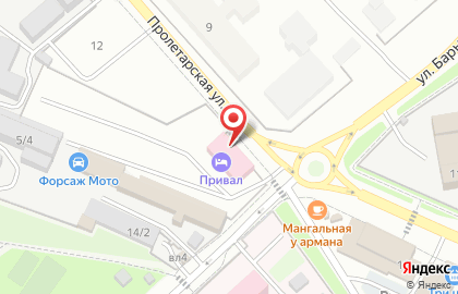 Пицца Рио на Пролетарской улице на карте